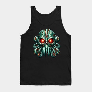 Biomech Cthulhu Overlord S01 D15 Tank Top